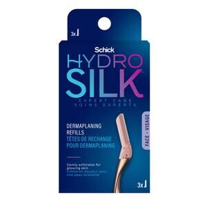 SCHICK HYDRO SILK DERMAPLANING REFILLS 3count
